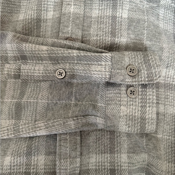 Express Plaid Button Down Shacket - Picture 7 of 9